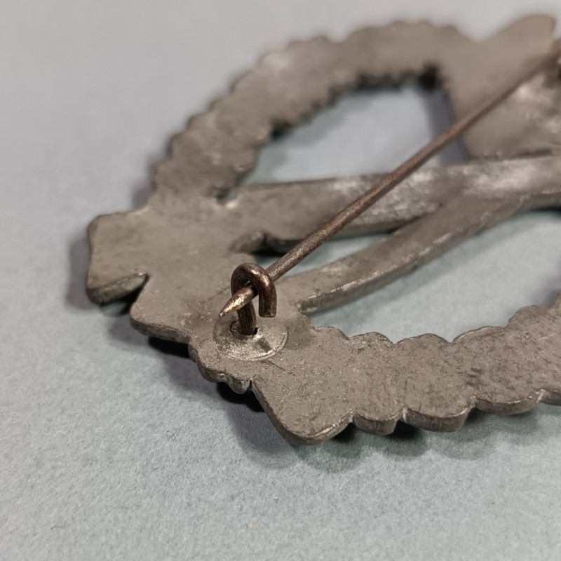 ALLEMAGNE INSIGNE ASSAUT INFANTERIE BADGE DE POITRINE COMBAT ALLEMAND SECONDE GUERRE FABRICANT MK1